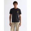 Tričko Wrangler EMBROIDERY TEE BLACK