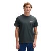 Tričko Lee FLAG TEE WASHED BLACK