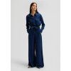 Kalhoty Lee PLEATED WIDE LEG SUNSET RIDE