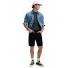 Bermudy Lee 5 POCKET SHORT CLEAN BLACK