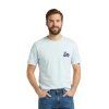 Tričko Lee STITCH TEE BEAU BLUE