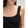 Tílko Lee KNITTED TANK BLACK