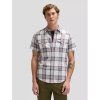 Košile Lee WESTERN SHIRT ACADEMY BLUE PLAID