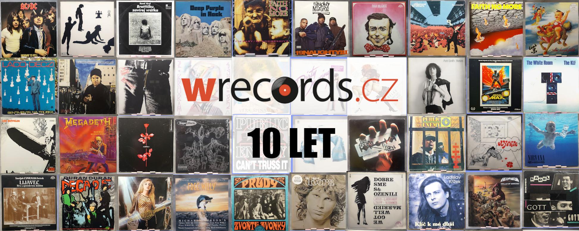 10 let točíme vinyly u wrecords.cz