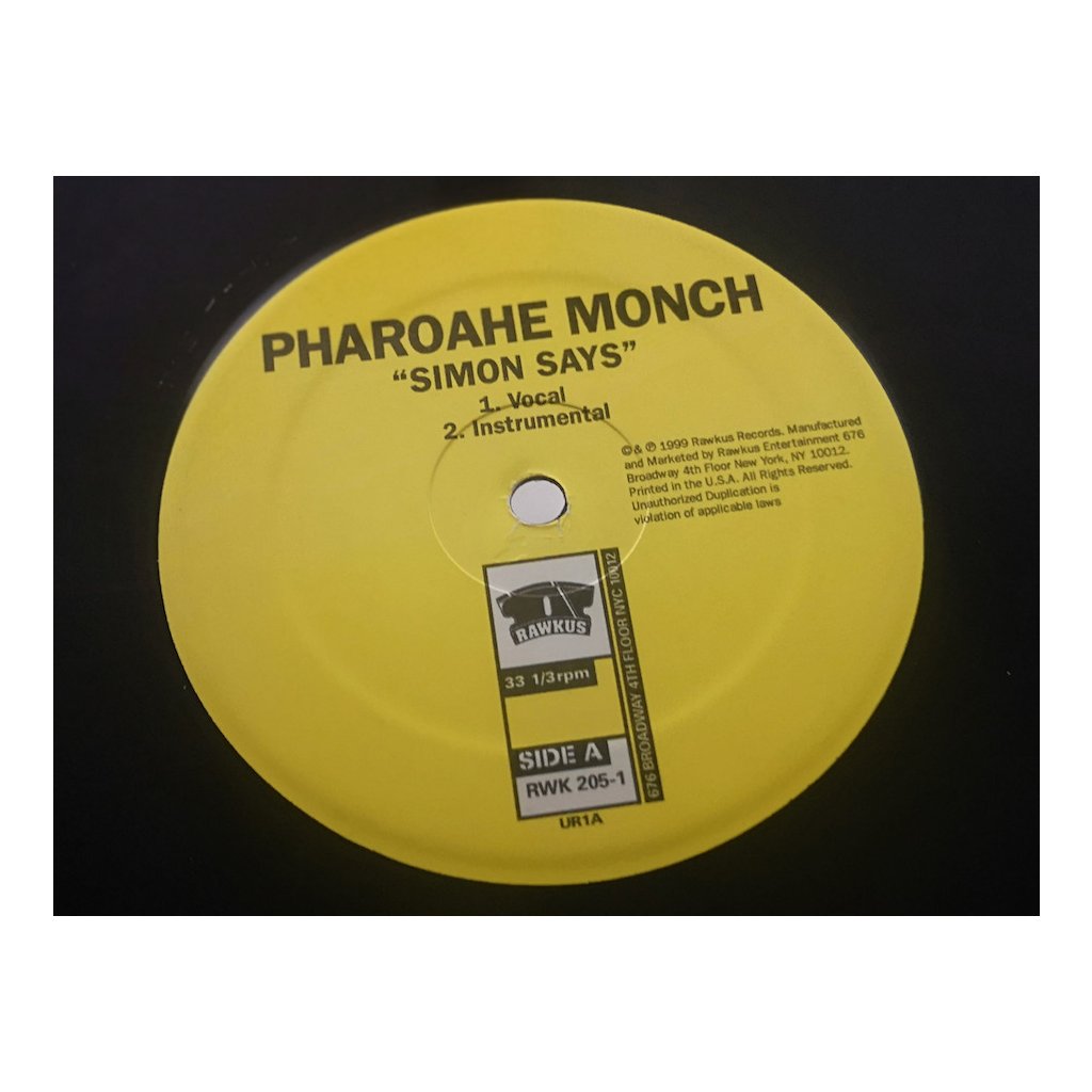 PHAROAHE MONCH - SIMON SAYS / BEHIND CLOSED DOORS - CD SINGLE RAWKUS  49925356724