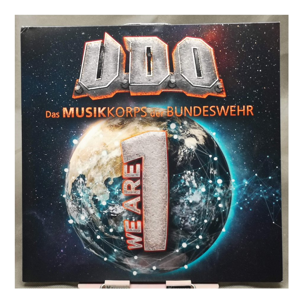 U.D.O., Das Musik Korps Der Bundeswehr ‎– We Are One 2LP silver