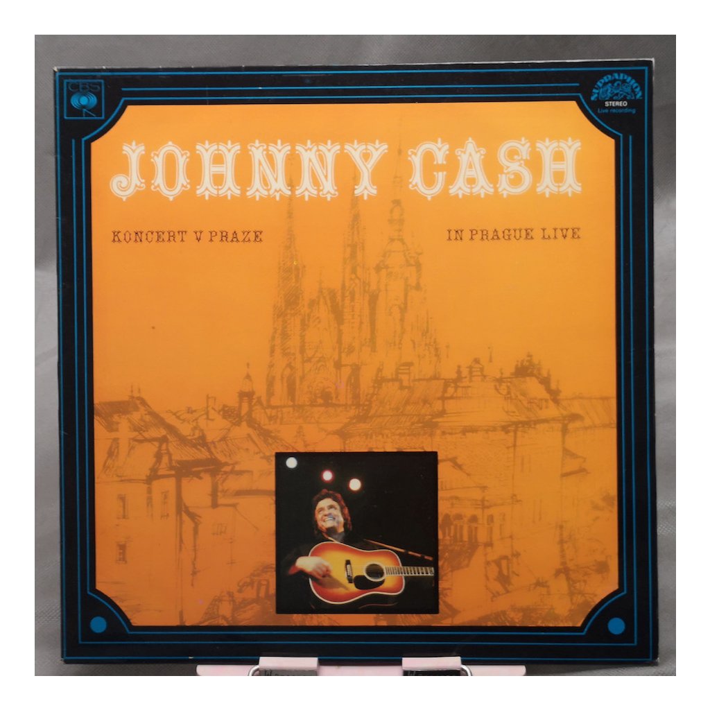 Johnny Cash ‎– Koncert V Praze (In Prague Live) LP