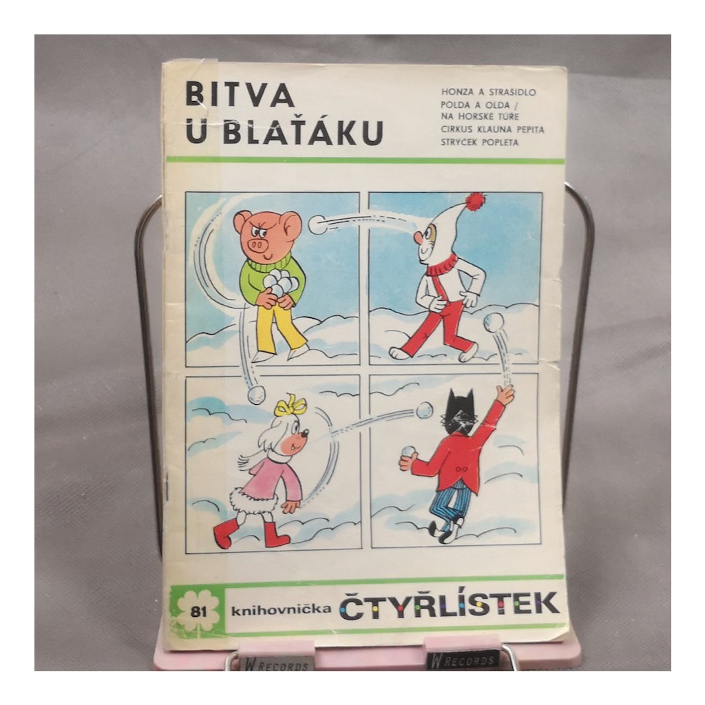 Čtyřlístek č. 81 - Bitva U Blaťáku