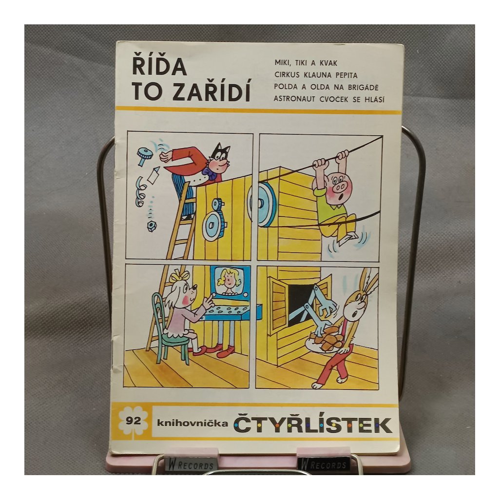 Čtyřlístek č. 92 - Říďa to zařídí