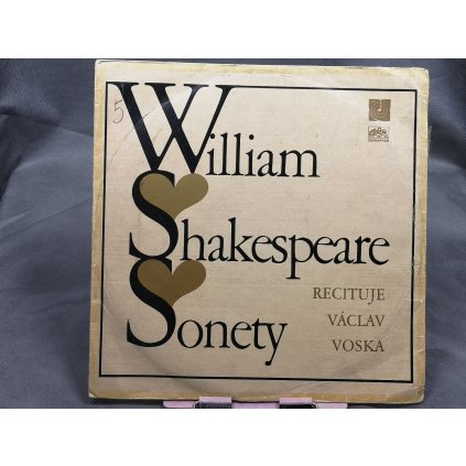 William Shakespeare ‎– Sonety LP
