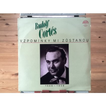 Rudolf Cortés ‎– Vzpomínky Mi Zůstanou (1948-1958) LP