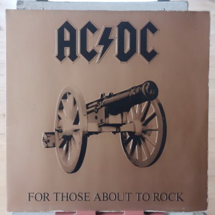AC/DC ‎– For Those About To Rock We Salute You LP