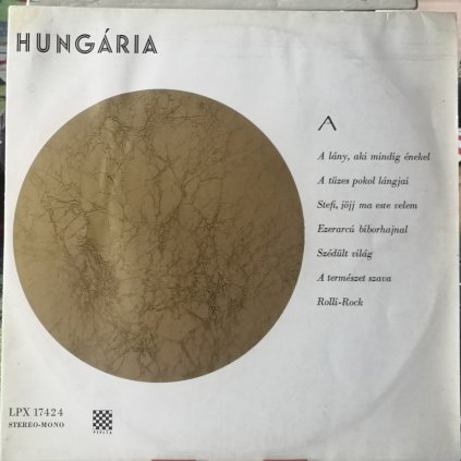 Hungaria ‎– Hungária LP