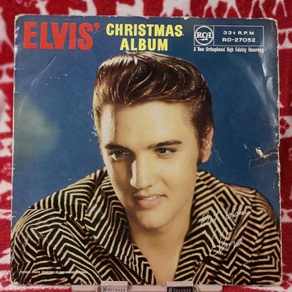 Elvis Presley ‎– Elvis' Christmas Album LP