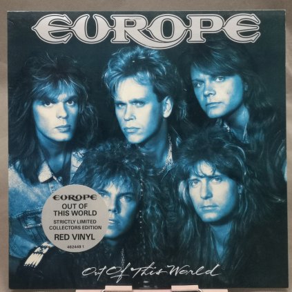 Europe ‎– Out Of This World LP red translucent