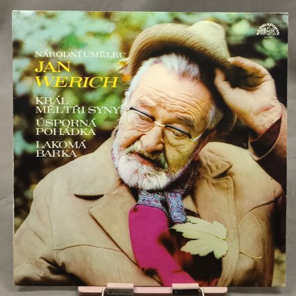 Jan Werich – Král Měl Tři Syny / Úsporná Pohádka / Lakomá Barka LP