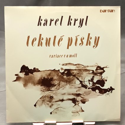 Karel Kryl – Tekuté Písky - Variace V A Moll LP