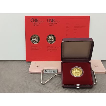 Zlatá mince Pivovar v Plzni 2008 BK