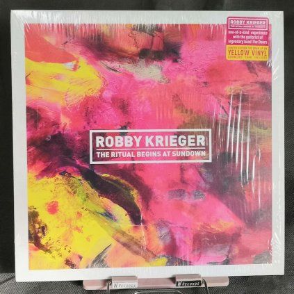 Robby Krieger – The Ritual Begins At Sundown LP yellow