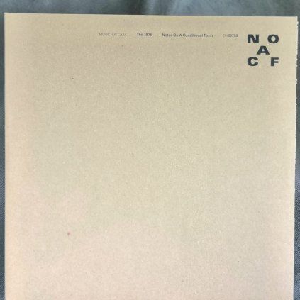 The 1975 ‎– Notes On A Conditional Form 2LP clear