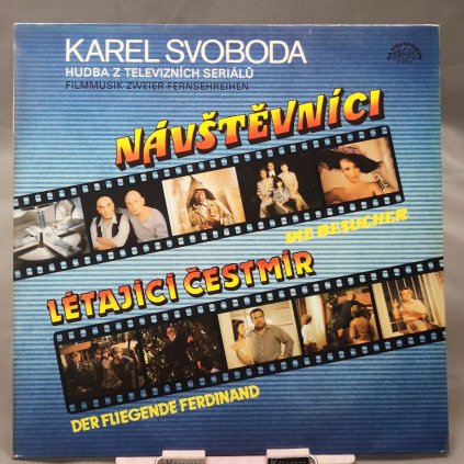Karel Svoboda - Návštěvníci / Létající Čestmír LP