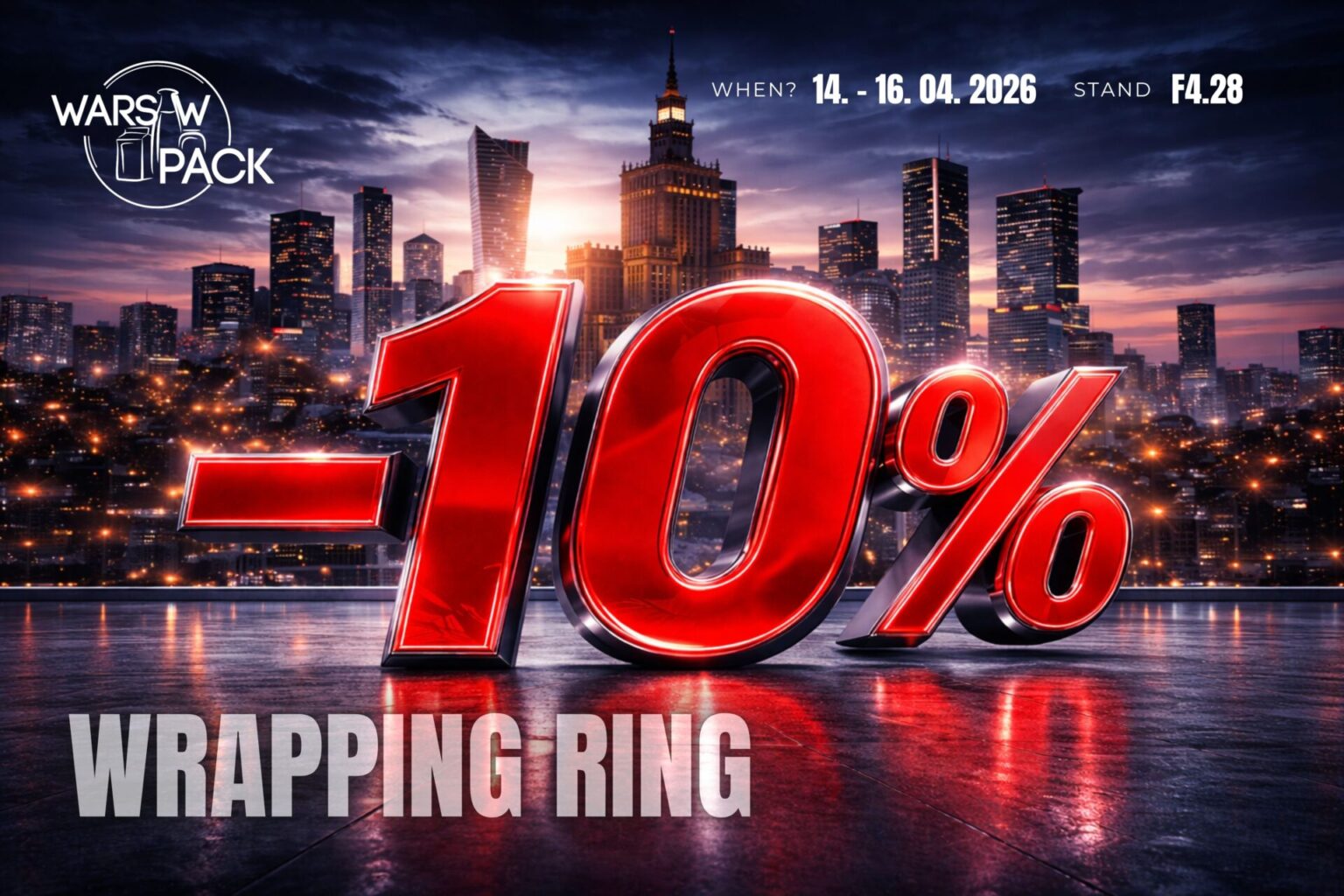 Využite jedinečnú výstavnú ponuku na WarsawPack 2026