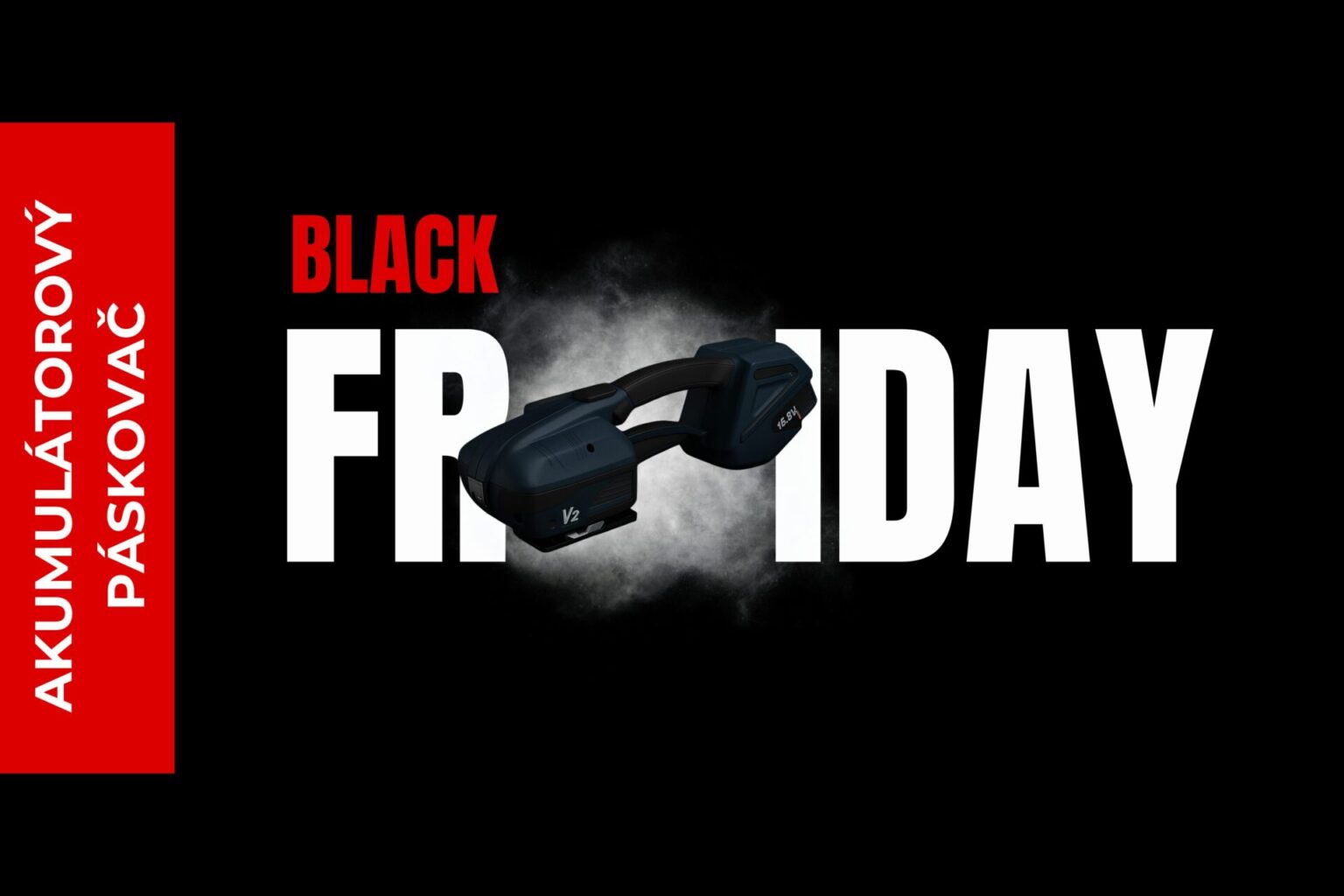 Black Friday: Ručný páskovač V2 teraz so zľavou 40 %!