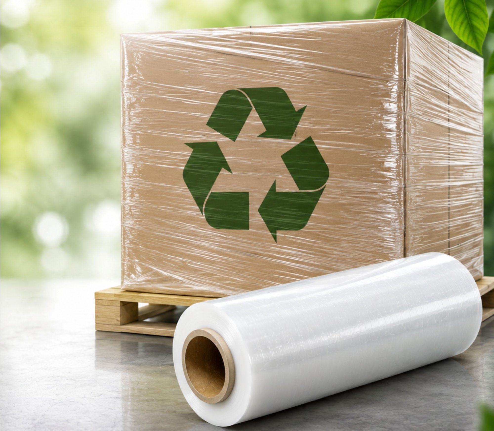 PCR recyklované stretch fólie – budúcnosť udržateľného balenia