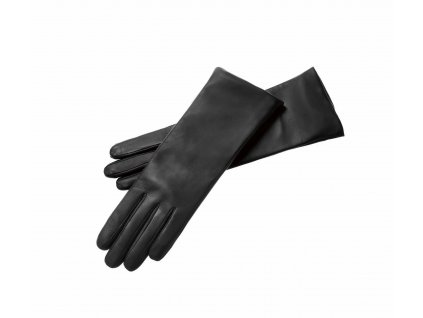 Černé klasické rukavice Roeckl s podšívkou