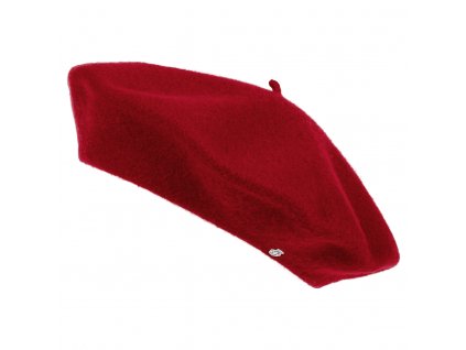 Klasický vlněný červený baret Roeckl