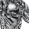 Šátek Versace černo bílý