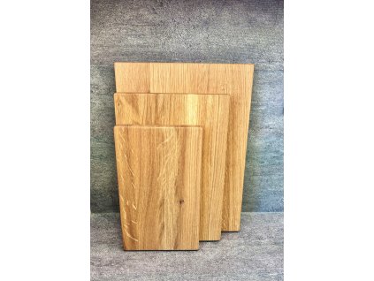 Krájecí prkénka Edge z dubu sada 3ks