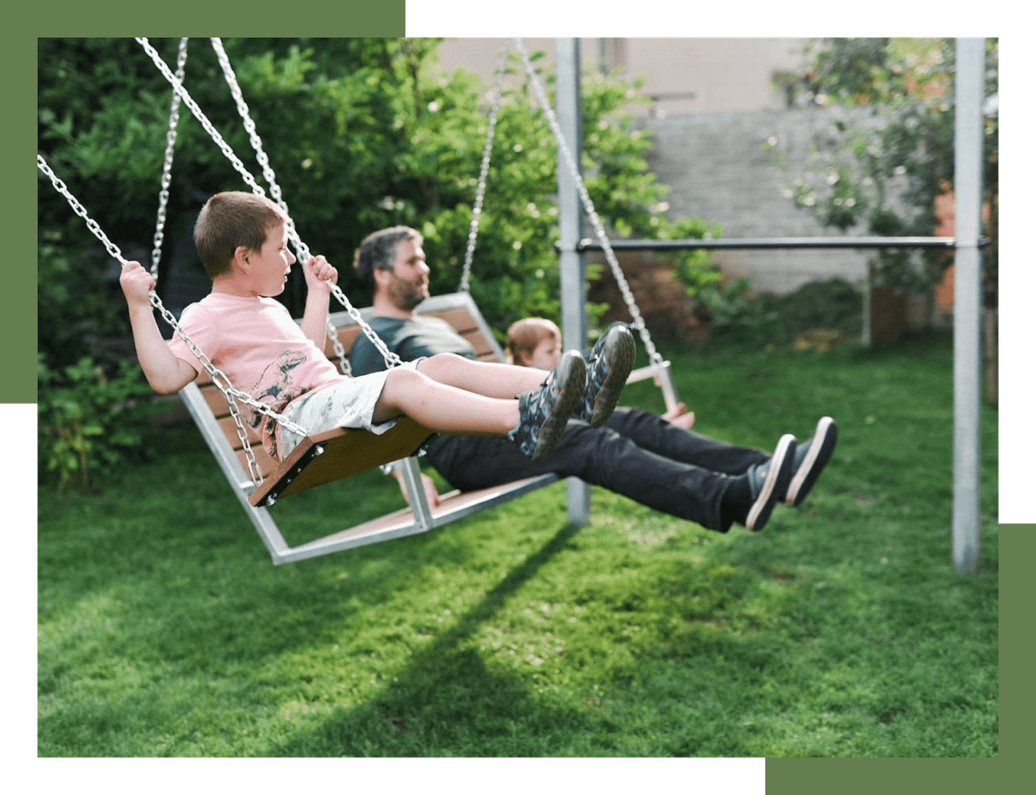 Designová houpačka