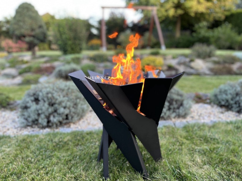 Designové ohniště do zahrady