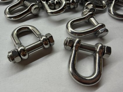 Spojovací třmen 5mm na houpačky - nerez