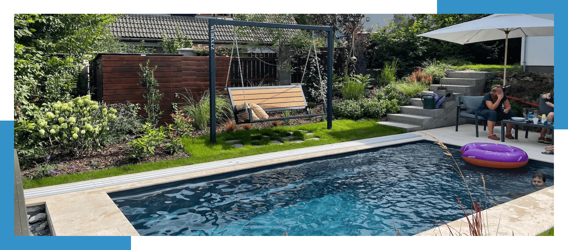 Výroba záhradné hojdačky