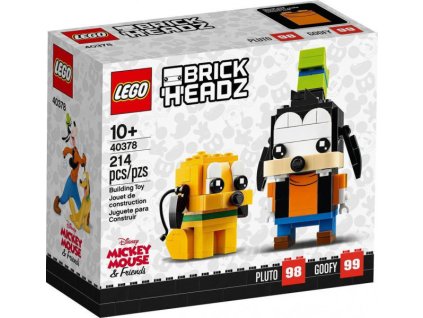 > LEGO® BrickHeadz - Disney™ - Goofy és Plútó (40378)