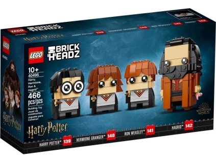> LEGO® Brickheadz - Harry Potter™ - Harry, Hermione, Ron és Hagrid (40495)