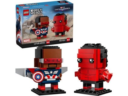 > LEGO® BrickHeadz - Amerika Kapitány és Vörös Hulk figurák (40668)