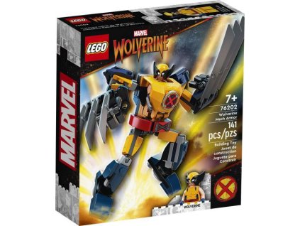 > LEGO® Marvel Wolverine - Farkas robotpáncélja (76202)
