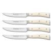 Sada steakových nožů Wüsthof CLASSIC Ikon Creme, 4 ks