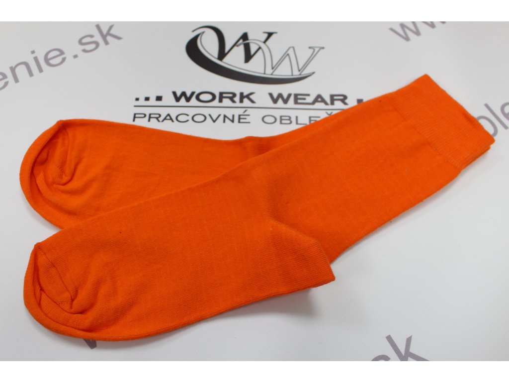 Ponožky oranžové
