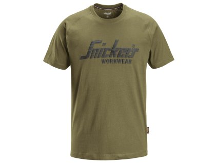 snickers tricko kaki