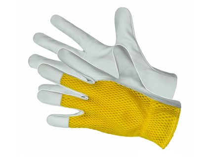 Pracovné rukavice žlté