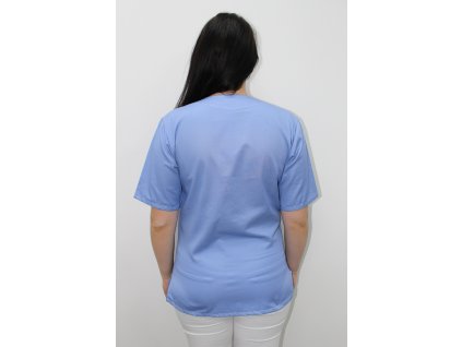 Zdravotnícka košeľa dámska modrá