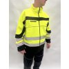 Softshellová bunda ref žltá bez kapucne
