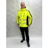 Zateplená pracovná reflexná bunda žltá