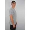 Tričko sivé pánske krátky rukáv