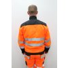 Reflexná bunda oranžová