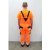 Reflexné nohavice na traky oranžové